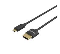 Câble 4K Ultra Slim (D vers A) 35cm-3042