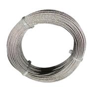 Cable 4mm inox 316 Souple 7x7 inox 316 - A4 Longueur 10m 20m 50m 70m 100m Rouleau 250m (Couronne 50m)
