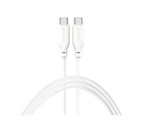 Câble 4smarts 468761 USB-C vers USB-C 2.0, 1.5m, 480 Mbit/s, Power Delivery 60W (20V/3A), Blanc, Connecteurs Mâle TPE