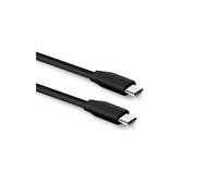 Câble 732119 USB-C vers USB-C plat 1 m - noir