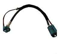 Câble à 6 trous Z Public vers Z Mère à angle droit pour BMW pour Fakra, câble adaptateur mâle vers femelle de 20 cm avec connecteur 4 + 2 broches, extension électronique de voiture en plastique noir
