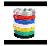 Câble à âme en cuivre pur blindé, Câble for capteur à bobine inductive FF46, isolé FEP, multicolore, 5-10 m, 0,12-4 mm, torsadé et blindé(Black,5M-SQ 3.0MM)