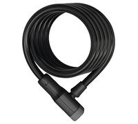 ABUS Antivol vélo à câble spiralé Booster 6512K/180 avec support SCMU Snap Cage – Niveau 4, 180 cm