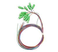 Câble à Fibre OPTIQUE, 1,5 Mètre Fibre OPTIQUE Pigtail 12 Brins SC 12 COLOR MODE MODE PIGNE NAISSE FIBER Câbles pour le Réseau de Soudage