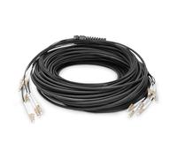 Câble à fibre optique - DIGITUS - DK-24338U075BK-BBB - OM4 - 75 m - LC à LC - Noir
