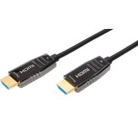Câble à fibre optique hybride DIGITUS HDMI AOC UHD 8K 30 m noir