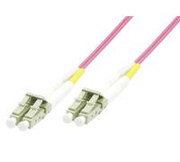 Câble à fibre optique MicroConnect - LC/UPC-LC/UPC 50 m OM4 MM Duplex LSZH Diamè