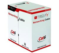 Câble à paires torsadées Techly ITP6-UTP-ICH Cat6 UTP LSZH 305m 100% CU Gris