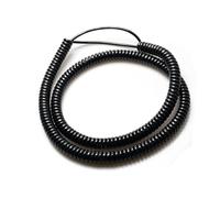 Câble à Ressort, Câble spiralé 2 3C 13 15 18 22AWG, Cordon d'alimentation, Fil à Ressort Extensible, rétractable .5-7.5m