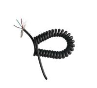 Câble à Ressort, Câble spiralé 4 noyaux blindé 20 22 24 26AWG Extensible 1-15 mètres rétractable