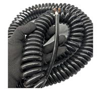 câble à ressort en spirale, Câble d'alimentation spiralé télescopique à ressort de 2,5 mm² (1 20 mètres)(Stretch 18 Meter)
