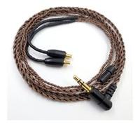Câble A2DC audio pour casque Audio-Technica ATH-LS50 E40 E70 CKR100 CKS1100 Brun