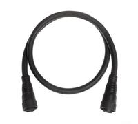 Câble AC M25 étanche de 2 m pour onduleur de réseau 600 W/1400 W 450/750 V, noir, rallonge pour installation électrique d'énergie alternative