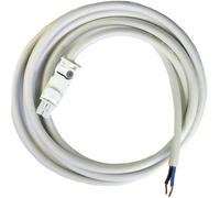 Câble AC pour LED Série 7L Finder 07L.01 Câble AC 2x1.5 mm², 2m, connecteur femelle blanc / câble blanc