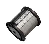 Cable Acier 100 mètres 0.06/0.1/0.2/0.3/0.4/0.5/0.6/0.07/0.8/1mm fil dur 316 acier inoxydable cordon ligne antirouille fait à la main bricolage(0.5mm)