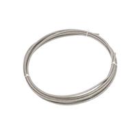 Cable Acier 20/30/50 mètres câble métallique PVC enduit Transparent 304 corde en acier inoxydable à linge souple diamètre 1.5mm 2mm 3mm 4mm(Diameter 3mm,30M)