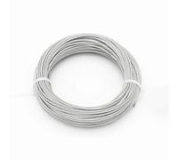 Cable Acier Câble Métallique Flexible En Acier Inoxydable 304, 5 À 50 Mètres, Ligne De Levage Plus Douce, Étanche Et Antirouille(Diameter 1.5mm,30 meters)