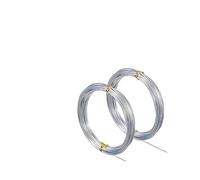 Cable Acier Fil à ressort en acier inoxydable, 100M ~ 1M, fil dur, diamètre de complet 0.02/0.3/0.4/0.5/0.6/0.8/1.5/2.5/3mm(0.15mmX100m)