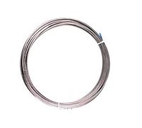 Cable Acier Gainé, Cable Inox 50M / 100M 1,5 mm,8 2 304 Corde Câble métallique en acier inoxydable Alambre câble Softer pêche de levage 7X7 Structure(2mm 50M)