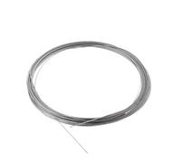 Cable Acier Gainé, Cable Inox Câble métallique en acier inoxydable 304 de 10 m, 0,5/0,6/0,8/1/1,2/1,5/2/2,5/3 mm, antirouille(0.6mm)