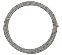 Câble acier galvanisé 7x7 diamètre 5mm couronne 25m - CHAPUIS - C525L