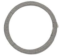 Câble acier galvanisé 7x7 diamètre 6mm couronne 100m - CHAPUIS - C6100L