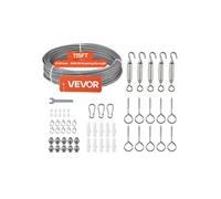 VEVOR Câble acier inoxydable 0,2x3510cm – Résistance à rupture 2 kN, flexible et étanche