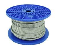 Câble acier VISO - Type Horlogerie - Ø 6 mm - Bobine 50 m - Vendu au mètre - CAT609NB