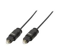 LogiLink Câble audio numérique CA1012 TOSLINK mâle-mâle 10 m fibre optique noir