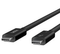 Câble Actif Thunderbolt 4 (USB-C) 40Gbps Mâle à Mâle, 2m Noir - INZ002BT2MBK
