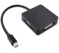 Câble Adaptateur 3 En 1 Thunderbolt Port Mini Displayport Vers Hdmi Dvi Vga Display Port Pour Apple Mac Macbook Pro Air Imac Microsoft Surface Pro[Z2917]