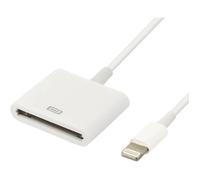 Câble Adaptateur 30 broches vers Lightning Charge Blanc