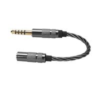 Câble Adaptateur 4,4 mm Mâle vers 3,5 mm Femelle | Connecteurs plaqués or pour transmission sans perte, supprime l'effet de peau, câble pour NW-ZX507 DMP-Z1 NW-ZX300A NW-WM1Z