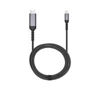 Câble adaptateur 4K 60 Hz Convertisseur de câble USB C vers HDMI Le noir 200 x 0.93 cm