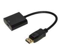 Câble Adaptateur ADJ De DisplayPort M À HDMI F 0,15 M - Couleur Noire