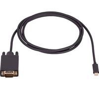 Câble adaptateur Akyga AK-AV-17 USB C - VGA 1.8m noir