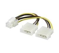 goobay 51360 cble Électrique/Adaptateur Électrique Cartes Graphiques PC, PCI-E/PCI Express 6 Broches
