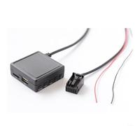 Câble adaptateur audio AUX USB 12 broches avec microphone pour radio Ford 6000CD, fonction mains libres 5.0, prend en charge la carte TF, compatible avec Focus pour MONDEO C-Max Fiesta