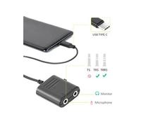 Câble adaptateur audio COMICA SPX-TC M 3,5 mm audio TRS TRRS vers USB TYPE-C