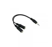 Câble - Adaptateur audio - Jack stéréo - 3,5 mm - 0,20 m