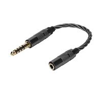 Câble adaptateur audio plaqué argent 4,4 mm mâle équilibré vers 3,5 mm stéréo adaptateur femelle câble casque pour NW-ZX507 DMP-Z1 NW-ZX300A NW-WM1Z