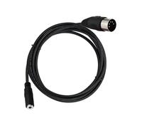 Câble adaptateur audio professionnel 3,5 mm femelle vers DIN 5 broches mâle pour casque carte son équipement accessoires stéréo portable