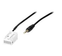 Câble Adaptateur AUX Jack - BMW - 5/7/X5/Z3/Z4/Mini Cooper - Connecteur 3,5mm - Compatible CD d'usine - Noir