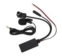 Câble adaptateur auxiliaire Bluetooth 5.0 avec microphone compatible avec autoradio Alpine CDA/IDA/X Series pour appels mains libres et streaming de musique