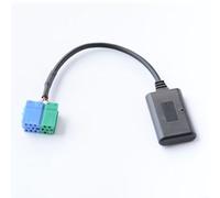 Câble adaptateur auxiliaire pour port stéréo Becker 8 broches 6 broches, compatible avec autoradio Mexico Pro Traffic DTM, noir, 25,8 cm
