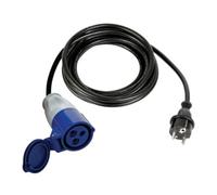Perel Tools Câble adaptateur ECEEC-3 H07RN-F 3G1.5 16 A Schuko vers CEE 3 m