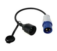 Câble Adaptateur Avec Prise Mâle Vers Fiche Cee