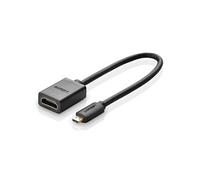 cable adaptateur cable adaptateur hdmi micro hdmi 19 broches 20cm noir (20134)