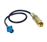 Cable adaptateur camera de recul Fakra male RCA male