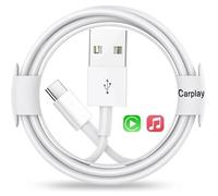 Câble adaptateur Carplay pour iPhone 15, 1,0 m USB A vers USB C, câble de charge de voiture pour Apple, câble Carplay compatible avec iPhone 15 Pro Max Plus, iPad Pro Air Mini